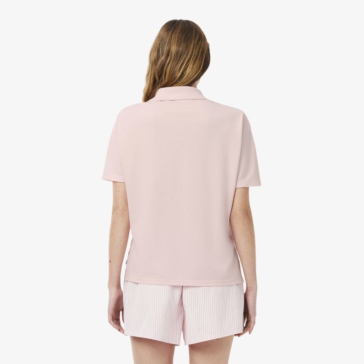 Женское поло Lacoste