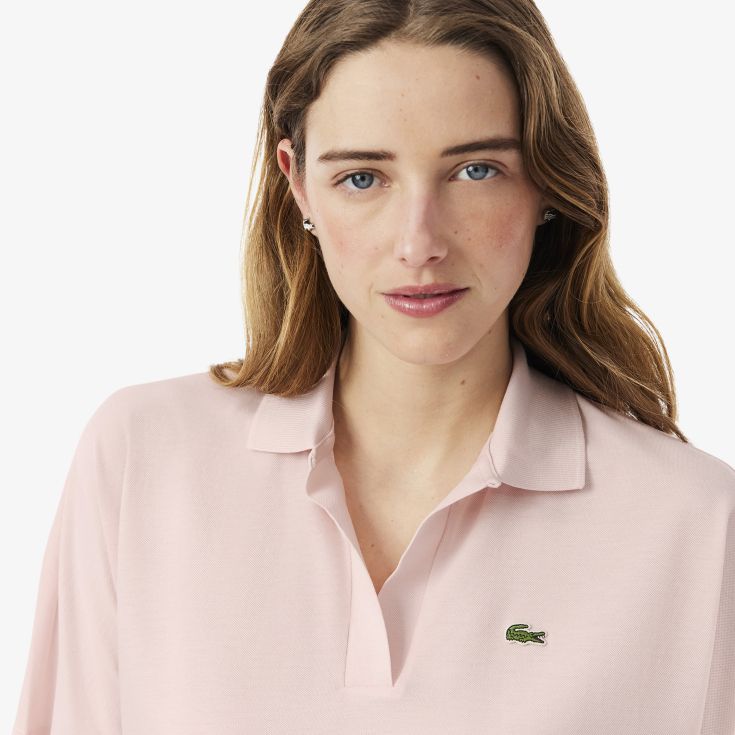 Женское поло Lacoste