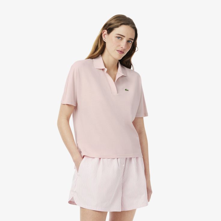 Женское поло Lacoste