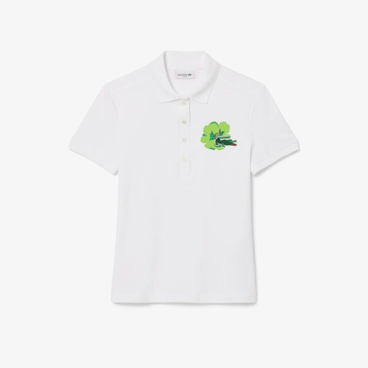 Женское поло Lacoste