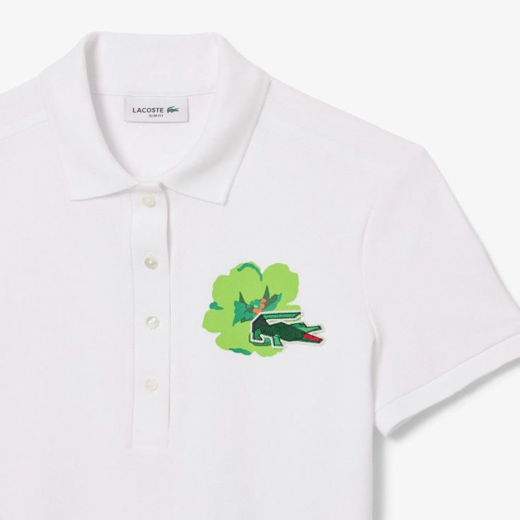 Женское поло Lacoste