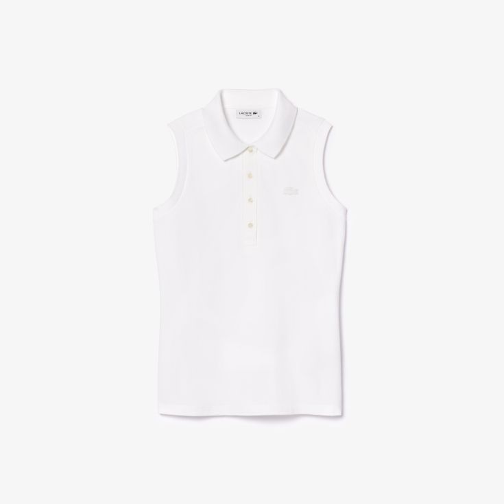 Женское поло Lacoste