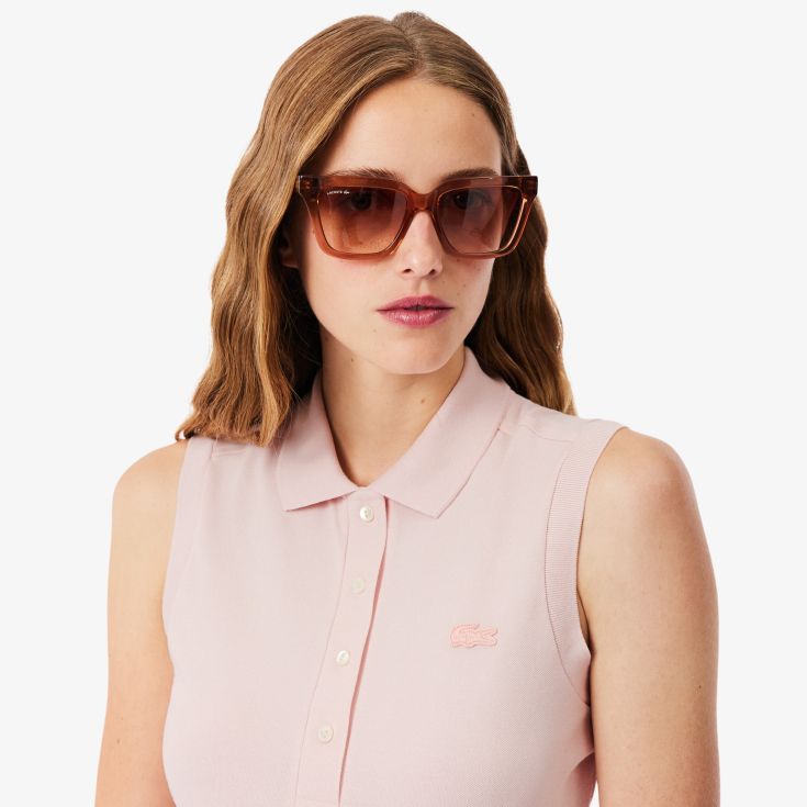 Женское поло Lacoste