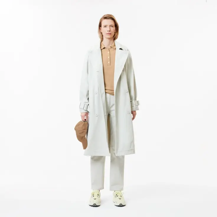 Женское поло Lacoste Slim Fit из эластичного хлопка