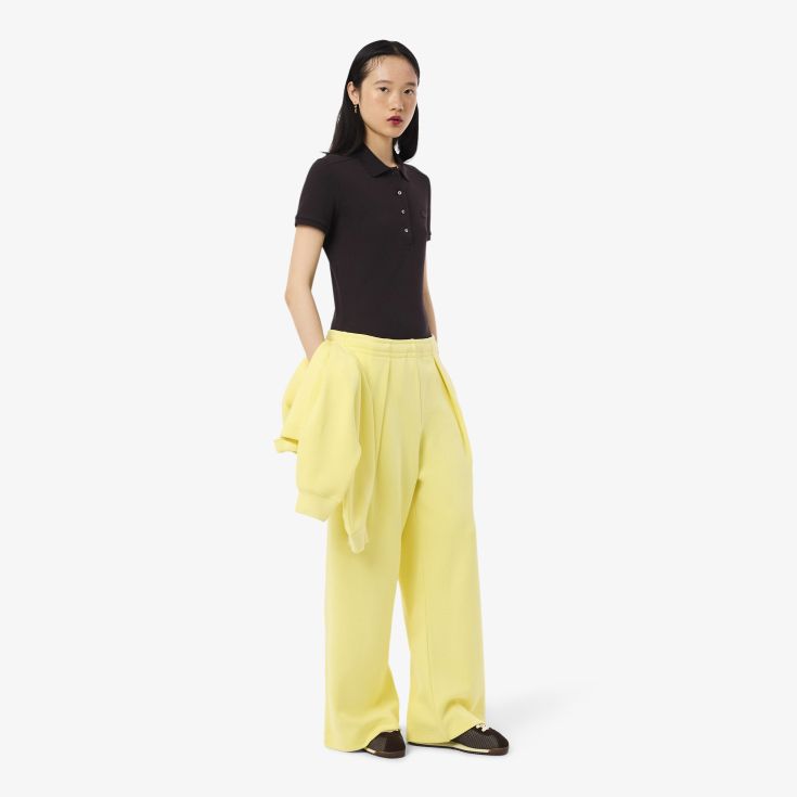 Женское поло Lacoste Slim Fit из эластичного хлопка