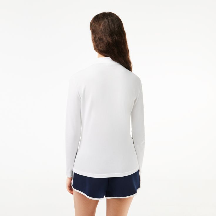 Женское поло Lacoste