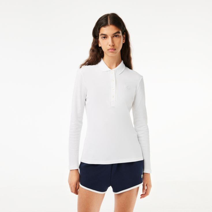 Женское поло Lacoste