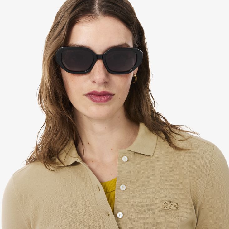 Женское поло Lacoste