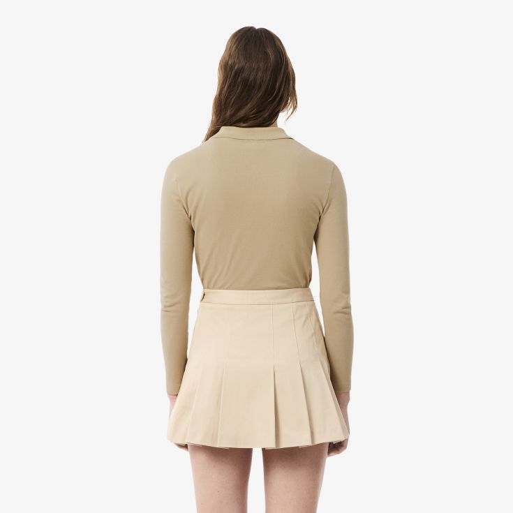 Женское поло Lacoste