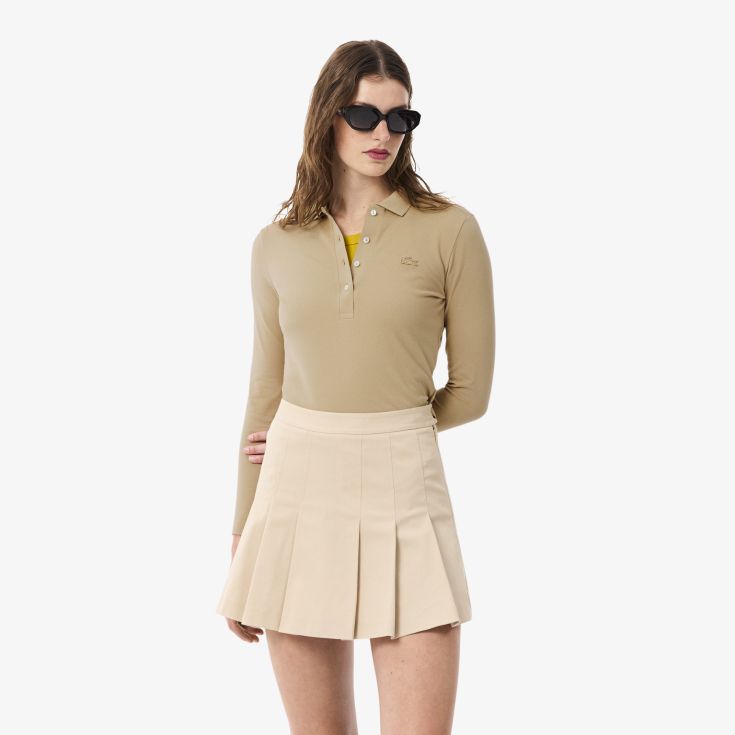 Женское поло Lacoste