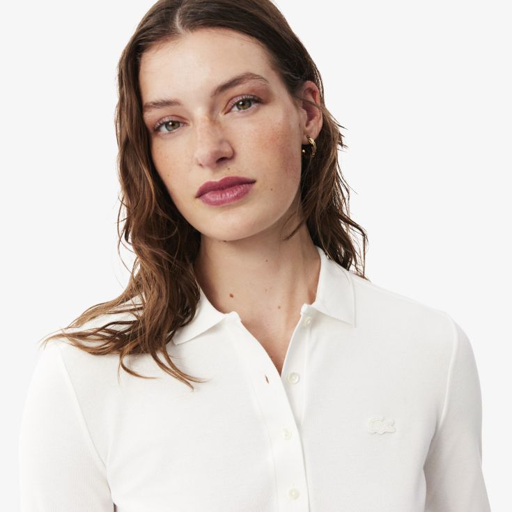Женское поло Lacoste