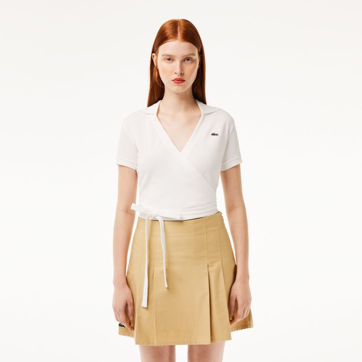 Женское поло Lacoste Stretch Pique