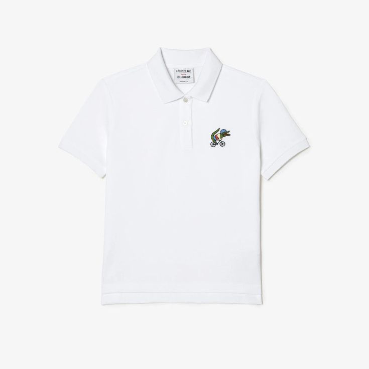 Женское поло Lacoste