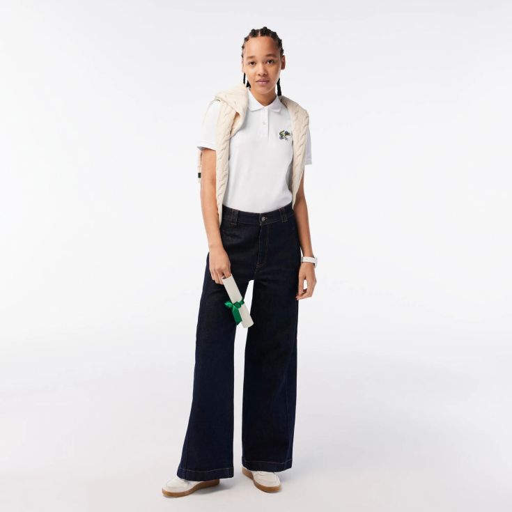 Женское поло Lacoste