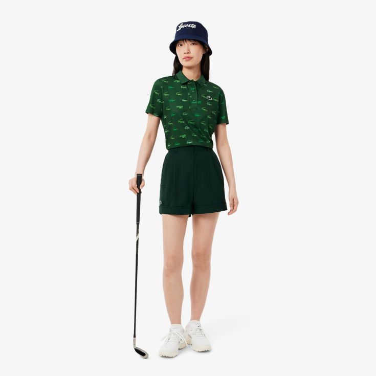 Женское поло Lacoste