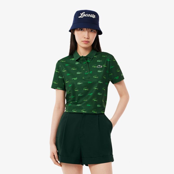 Женское поло Lacoste