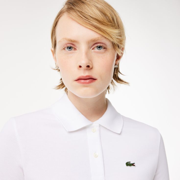 Женское поло Lacoste