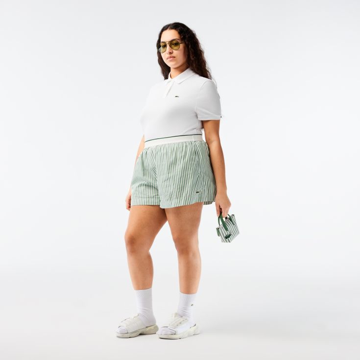 Женское поло Lacoste