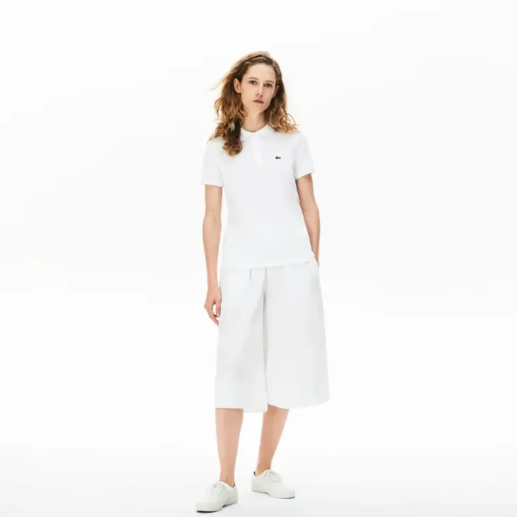 Женское поло Lacoste