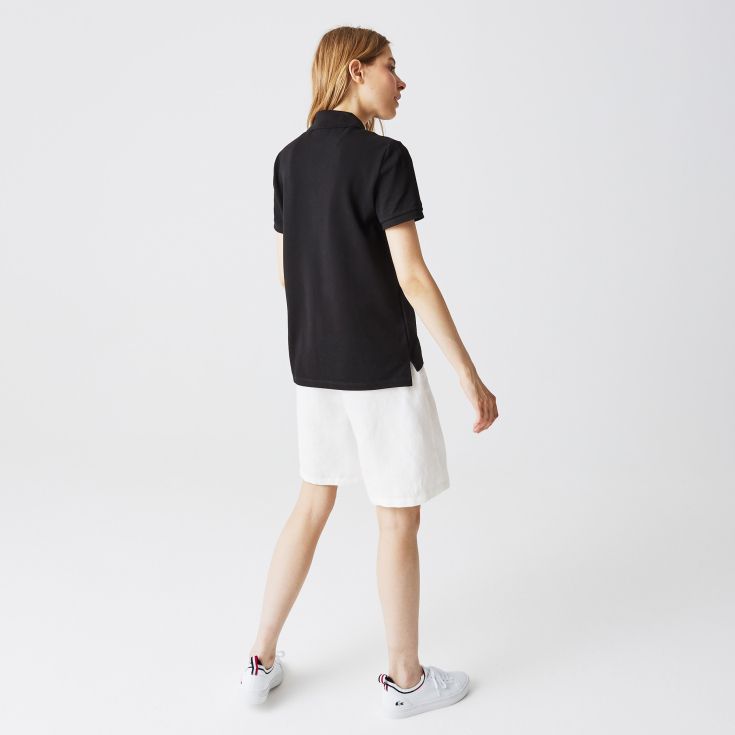 Женское поло Lacoste