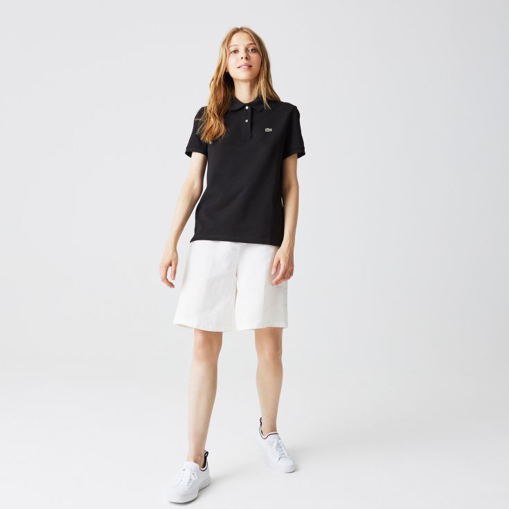 Женское поло Lacoste