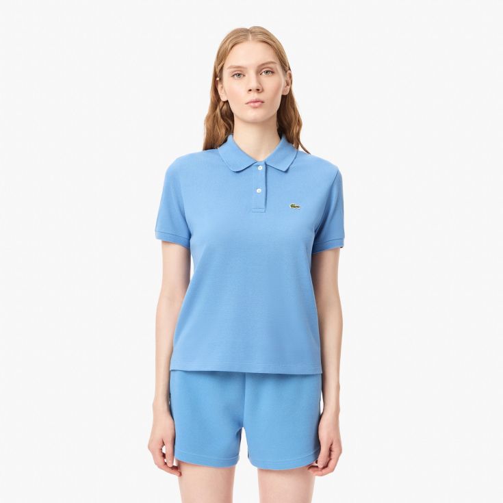 Женское поло Lacoste