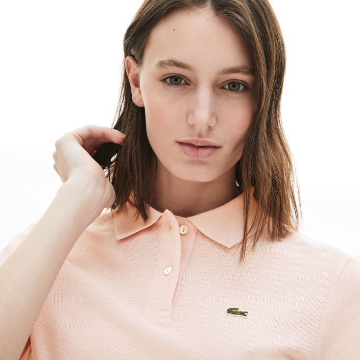 Женское поло Lacoste