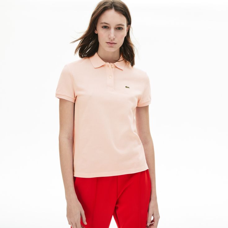 Женское поло Lacoste