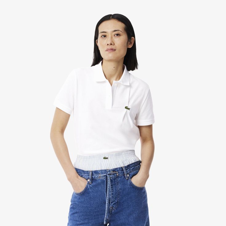 Женское поло Lacoste