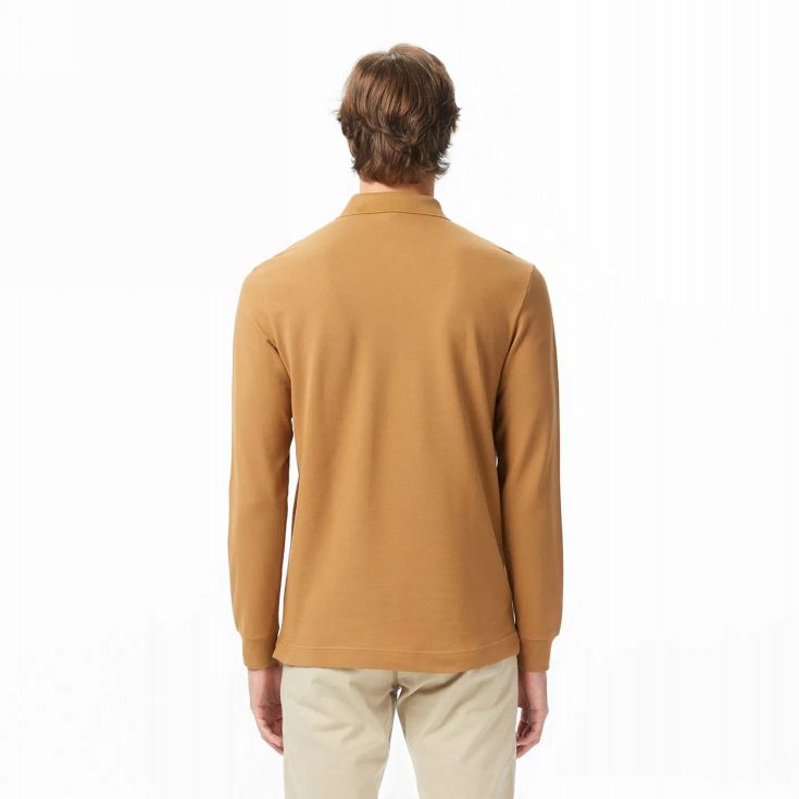 Мужское поло с длинным рукавом Lacoste