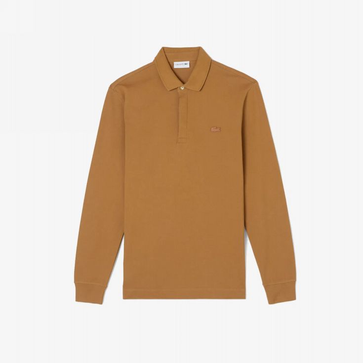 Мужское поло с длинным рукавом Lacoste