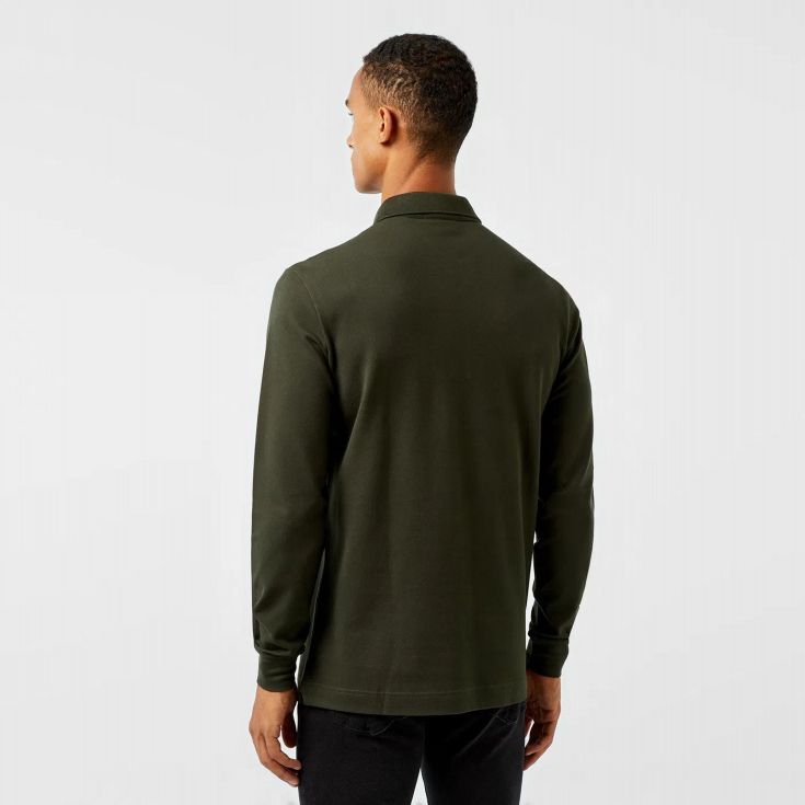 Мужское поло с длинным рукавом Lacoste