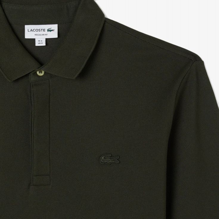 Мужское поло с длинным рукавом Lacoste