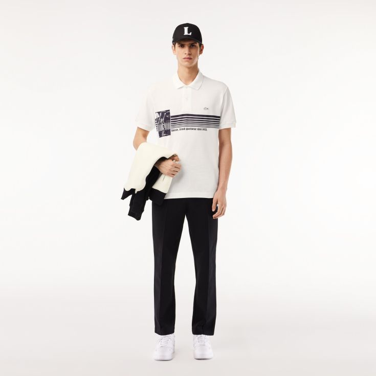 Мужское поло Lacoste