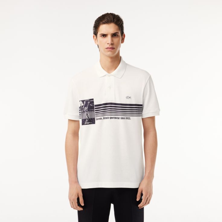 Мужское поло Lacoste