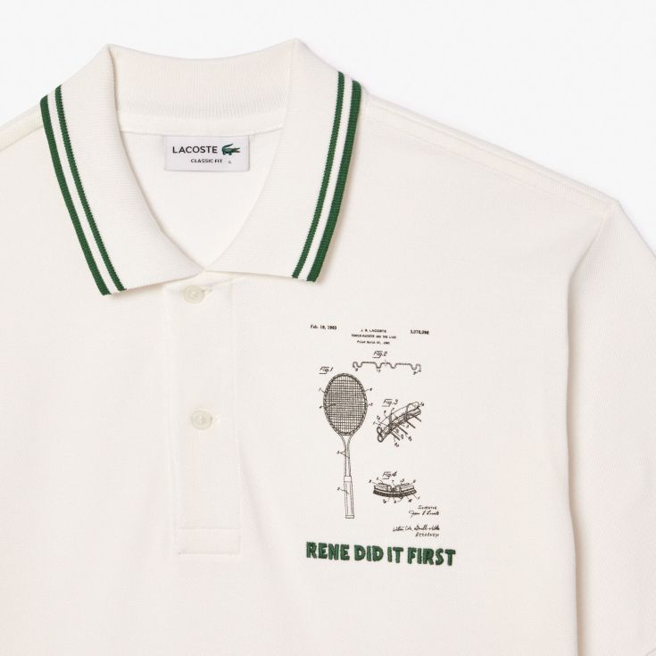 Мужское поло Lacoste
