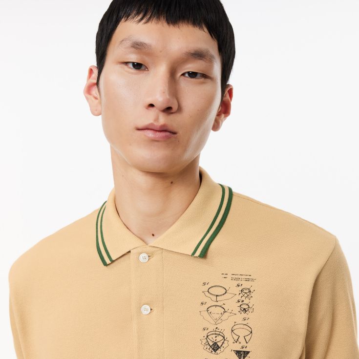 Мужское поло Lacoste