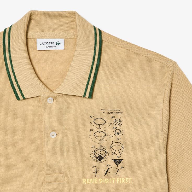 Мужское поло Lacoste