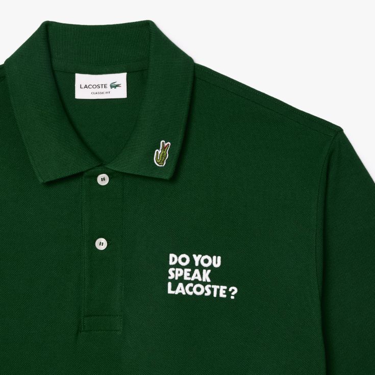 Мужское поло Lacoste