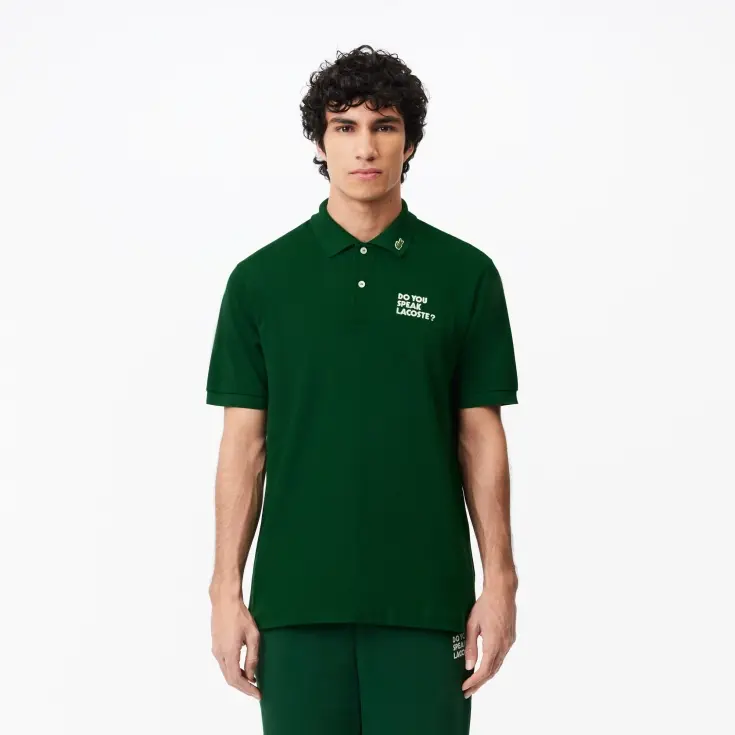 Мужское поло Lacoste