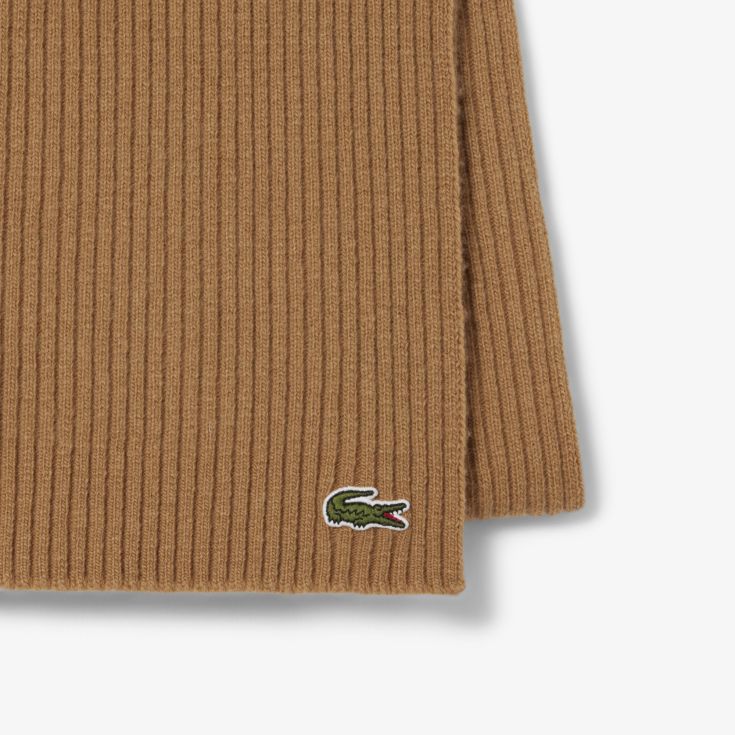 Шерстяной шарф Unisex Lacoste
