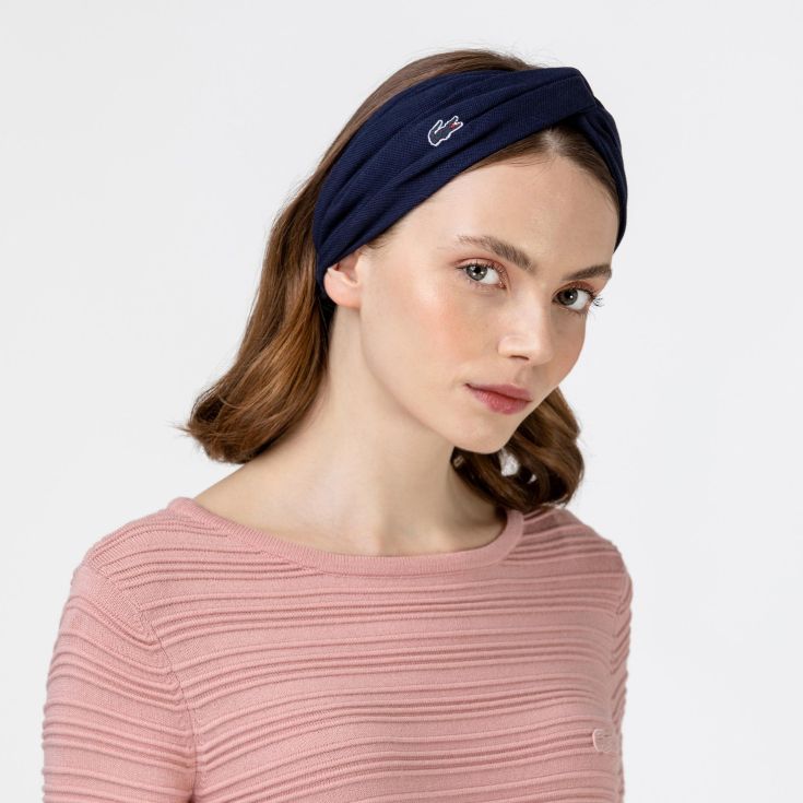 Женская повязка на голову Lacoste
