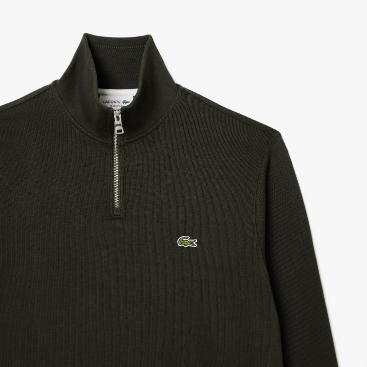 SH1927 Мужская толстовка Lacoste на молнии