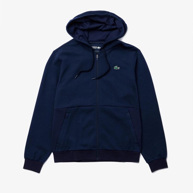 Мужское худи на молнии Lacoste SPORT Mesh Panels