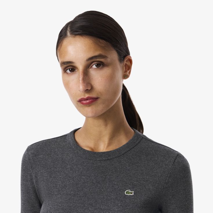 Женская футболка с длинным рукавом Lacoste