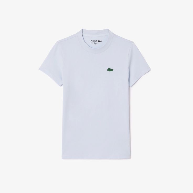 Женская футболка Lacoste для спорта и активного отдыха из органического хлопка