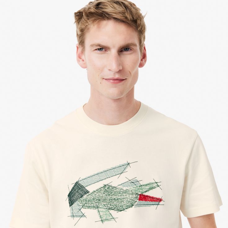 TH3603 Мужская футболка Lacoste