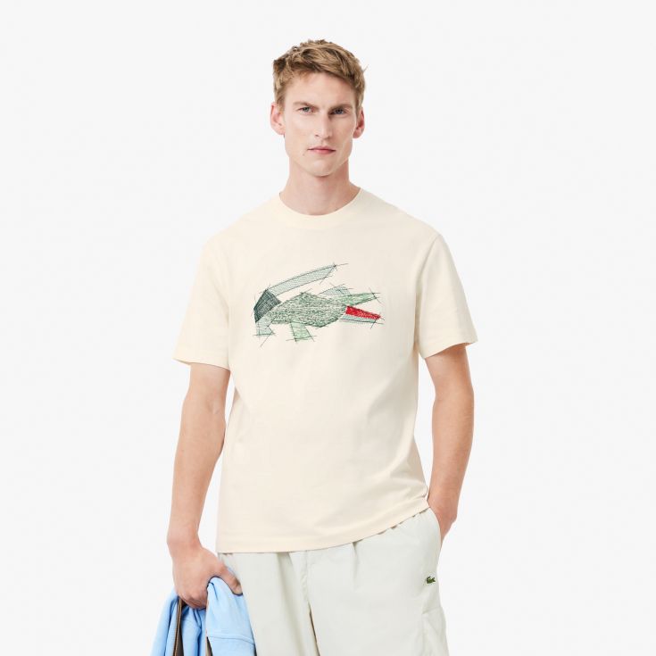 TH3603 Мужская футболка Lacoste