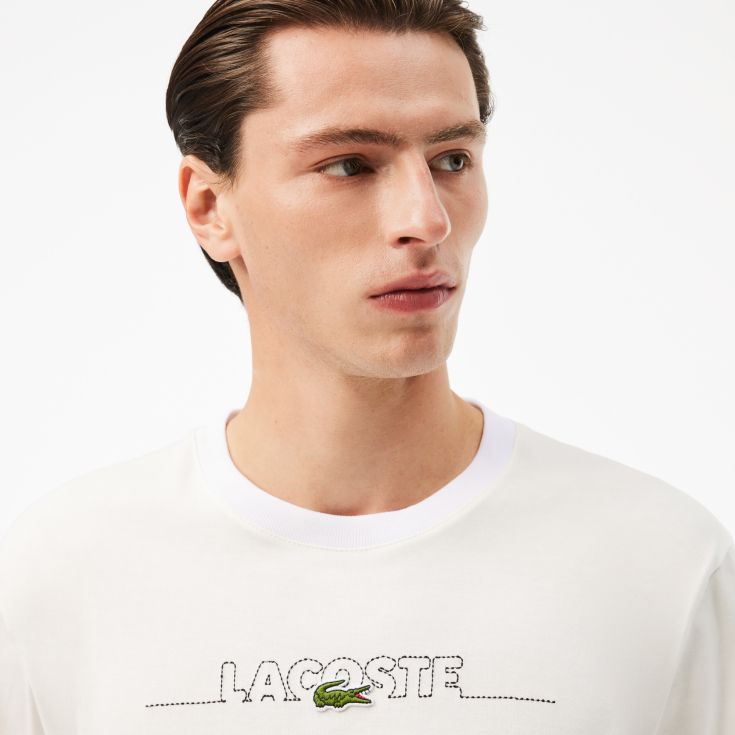 TH3836 Мужская футболка Lacoste