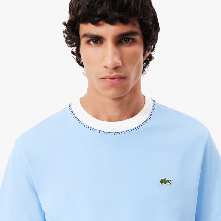 TH3837 Мужская футболка Lacoste